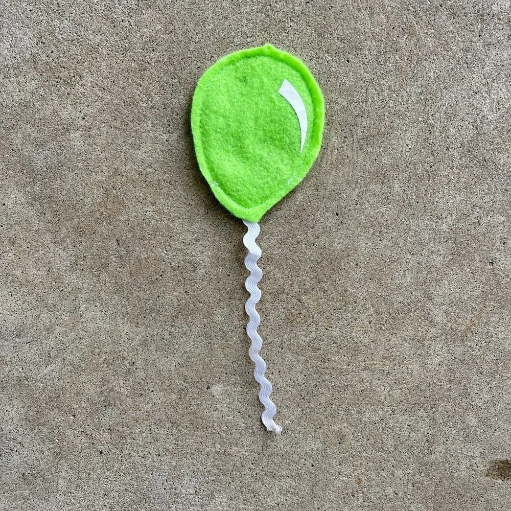 Felt Balloon Cat Toy with Catnip
